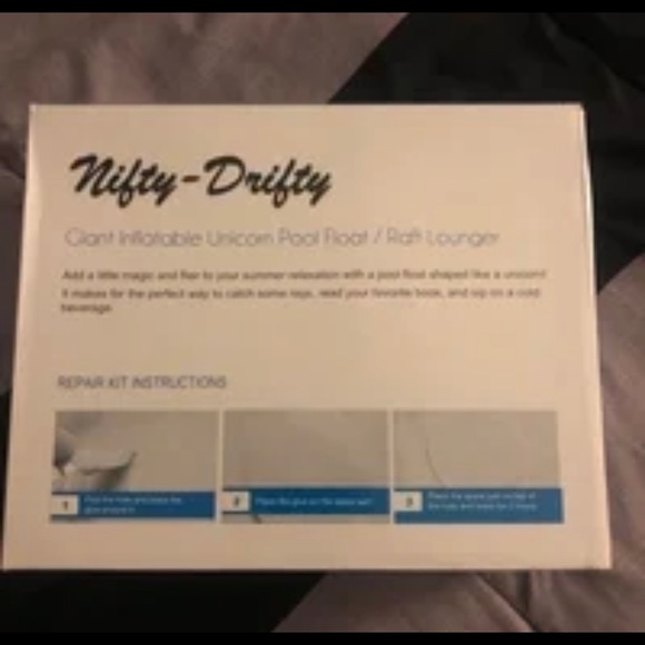 nifty drifty inflatable unicorn pool floaty - Picture 4 of 4